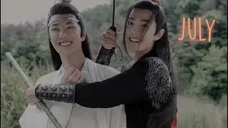 [bjyx] 王一博 Wang Yibo ✘ 肖战 Xiao Zhan // July