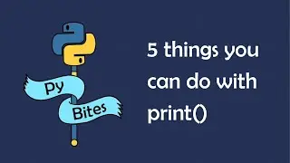 5 lesser known features of the Python print() function