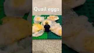 Lego guy eating food part 24￼
