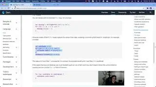 Dart Language Tour - For loops