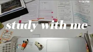Study With Me Live /Pomodoro 50/10 /Rain Sounds 136