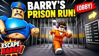 ESCAPING BARRY’S PRISON RUN OBBY in Roblox! 🚨 Funniest Escape Challenge Ever!