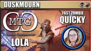 Lola tries Duskmourn - MTG Casual Commander #mtg #duskmourn #packopening #fyp #dsk #playbooster