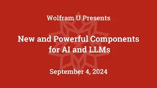New and Powerful Components for AI and LLMs
