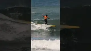 One from The Big, Bad and Ugly contest in Morro Bay last month 🤙 #LongboardSurfing #MorroBay
