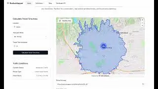 How to Make a Radius Map