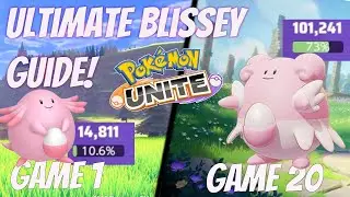 Blissey Guide Pokemon Unite | Day 12 of learning every Pokemon!