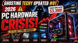 PC Hardware Is Changing FOREVER! 😱 RAM, GPU & AI Crisis Explained | Ghosting Techy Updates #1