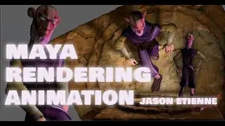 Rendering and Exporting from Maya to create a Movie