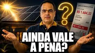 Energia Solar em 2026? Vale a Pena ou é um Erro? Cálculo Real