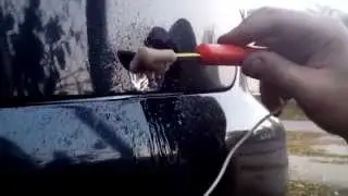 Цинкор. Оцинковываю место ржавчины.