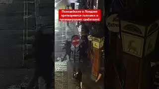 Полицейские в Лондоне притворяются пьяными и провоцируют грабителей 
