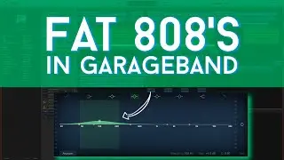 How To Mix BIG 808 Bass In GarageBand (GarageBand Trap Tutorial)