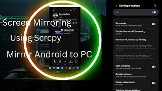 “Mirror Android to Windows PC FAST with scrcpy – No ADB Needed!” ✅ // Using Scrcpy on Windows