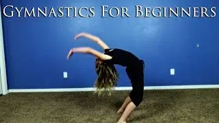 Gymnastics Beginners Training & Fun by 9 year-old Ellie
