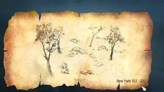 Assassin's Creed Rogue  Templar Maps |  Location 517, - 227