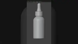 Serum Bottle Modeling in Blender  #3dmodeling #3dmodelingtutorial #shorts