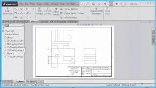 Saving SolidWorks Drawing Sheet Format File