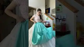 Barbie Island Princess Rosella Peacock dress skirt! 