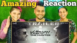 Vettaiyan The Hunter Trailer | Vettaiyan The Hunter Trailer Reaction