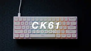 GamaKay CK61 Keyboard Customized Kit | Unboxing, Build, Typing Sounds