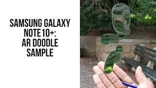 Samsung Galaxy Note 10 Plus - AR Doodle | Sample