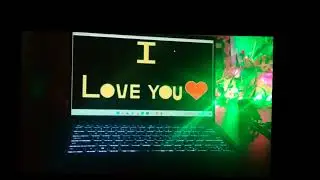 Impress your crush 😜 using python| Python code | I LOVE YOU ❤️ and Red 🌹 | @Feel Good Hits UP|