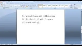 Pc Hızlandırma Part 3