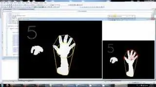 Testing K-curvature + Convex Hull Hand Tracking