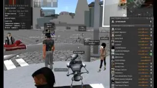 Случайно прилетел на КП  Second Life