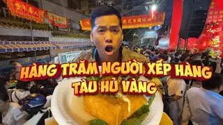 Người Sài Gòn xếp hàng chen chân mua Đậu Hủ Vàng người Hoa, một năm chỉ bán 1 lần duy nhất