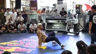 RYO SPIN vs TENPACHI BEST16 Red Bull BC One 2017 Japan Cypher