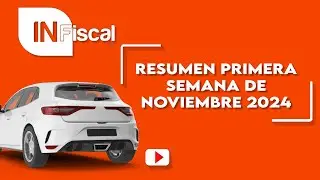 NOTICIAS PRIMERA SEMANA DE NOVIEMBRE | INFISCAL
