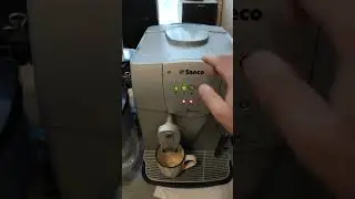 Saeco Incanto Classic setup menu