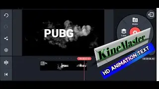 How to Make Text Animation intro in Kinemaster