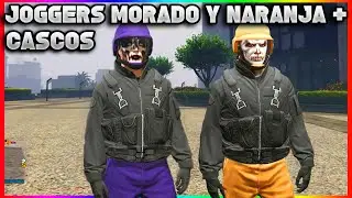 COMO CONSEGUIR LOS JOGGERS Y CASCO NARANJA Y MORADO EN GTA V ONLINE 1.57 PS4