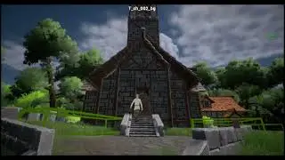 My Rpg Update: Pre rendered backgrounds of the village