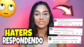 RESPONDENDO HATERS!! *FIQUEI PISTOLA* 🤬