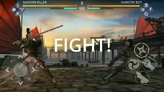 Defeating Shadow Bot in Chapter V | Shadow Fight 3  Gameplay