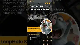 Contact for 3d Product | Architectural | Character modelling, animations and rendering