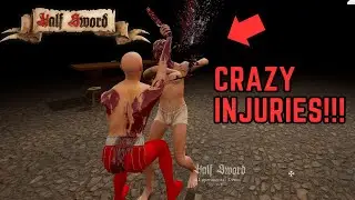 Trying This BRUTAL Medieval Sword Fighting Game [Half Sword]