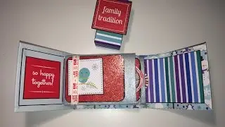 Scrapbook Klorollen-MiniAlbum---TP Mini---DIY Tutorial [german]