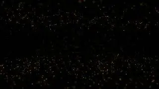 Golden Particles Loop Motion Graphics, No Copyright Video, Background, Green Screen,  Copyright Free