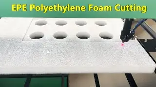 25MM EPE Polyethylene Foam Sheet Laser Cutting Machine