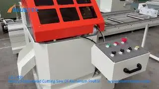 Single head aluminum window cutting machine aluminum window machine