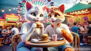 Dream Date with Cat Girlfriend #cat #cute #aicat #dream