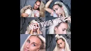 Let’s get SCALPED 💖 How I set my wig using Normal hair spray ( No Got2be or mousse)