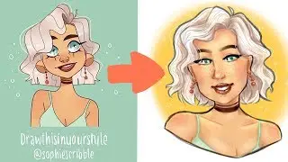 DRAW this in your STYLE CHALLENGE (@SophieScribble)