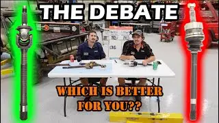 Which Axle Is The Right Choice For You: U-joint Or Cv Axle? Find Out In This Debate!!