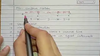 Non Uniform Motion| Kinematics of Motion| Class 9| Class 11
